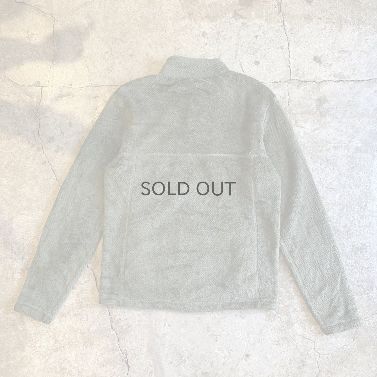 画像2: 【PATAGONIA】KHAKI COLOR FLEECE SNAP T PULLOVER TOPS / Ladies S(M) (2)