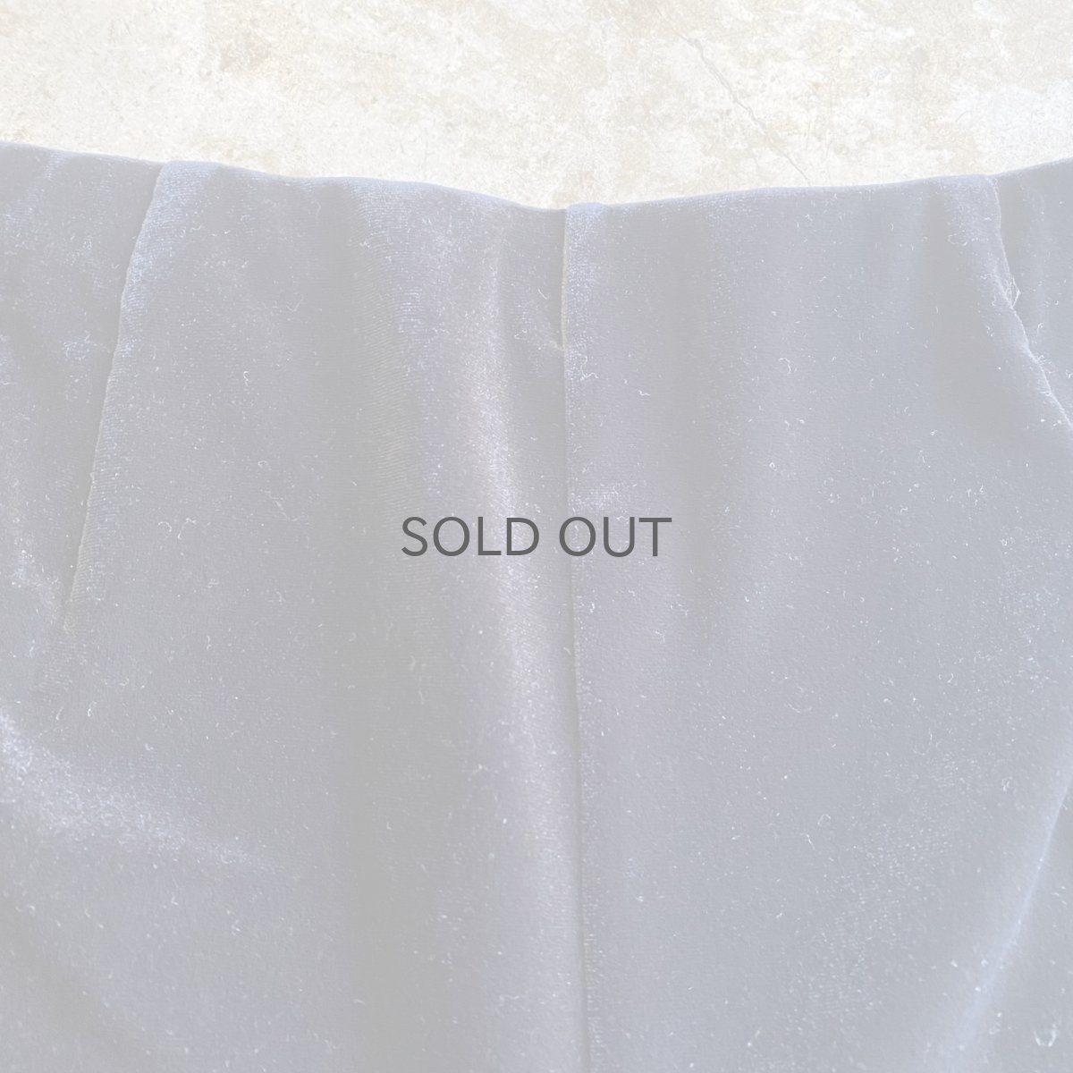 画像5: BLACK COLOR VELVET DESIGN SHORT PANTS / W28~W35 (5)