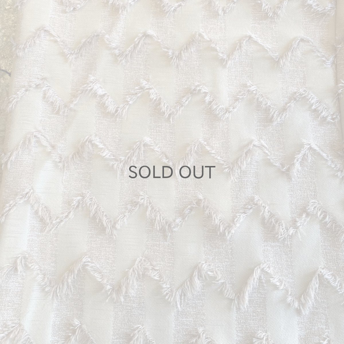 画像6: JAGGED PATTERN SHORT FRINGE DESIGN PANTS / W26~W30 (6)