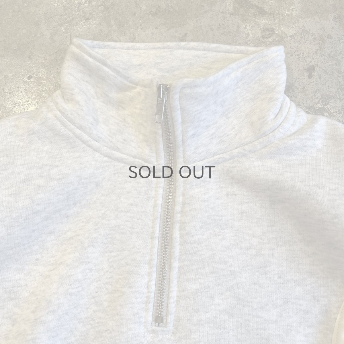 画像9: 【Wiz&Witch】"UNITED" TWO FACE HALF ZIP SWEAT / OS (9)