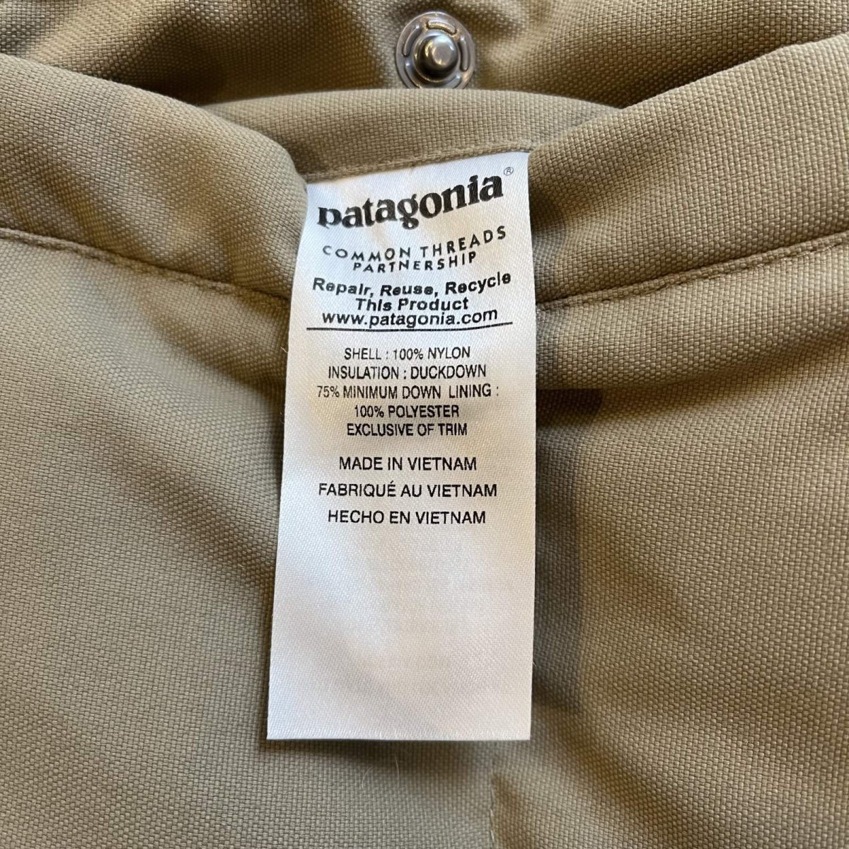 画像10: 【PATAGONIA】BI COLOR REVERSIBLE DESIGN DOWN VEST / Ladies M (10)