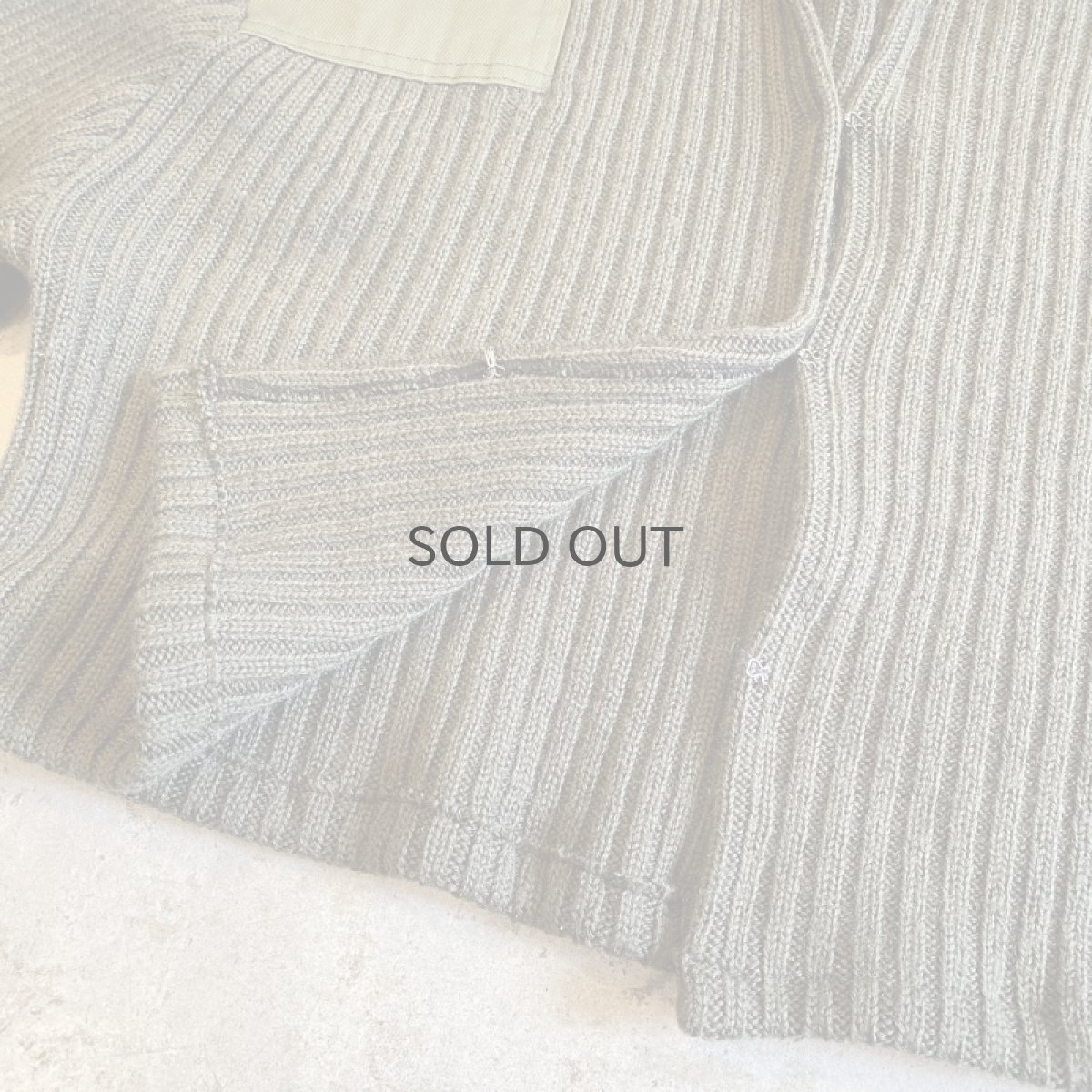 画像9: 【Wiz&Witch】"WEIRD" PATCH MILITARY HOOK UP CARDIGAN / OS (9)