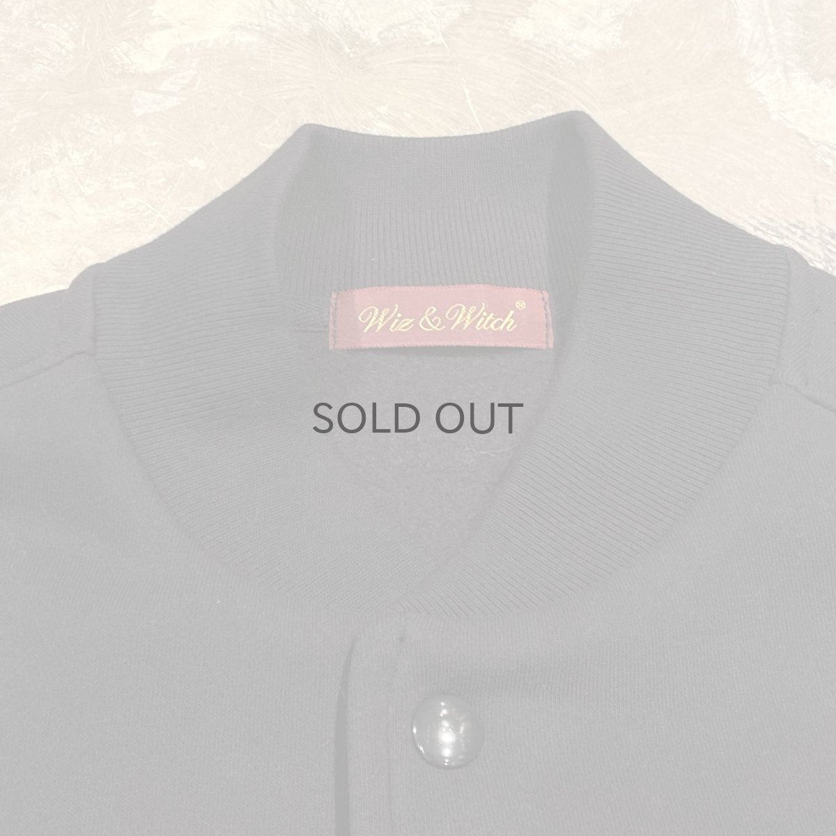 画像10: 【Wiz&Witch】"UNITED" TWO FACE PIPING FRONT SNAP SWEATER / OS (10)