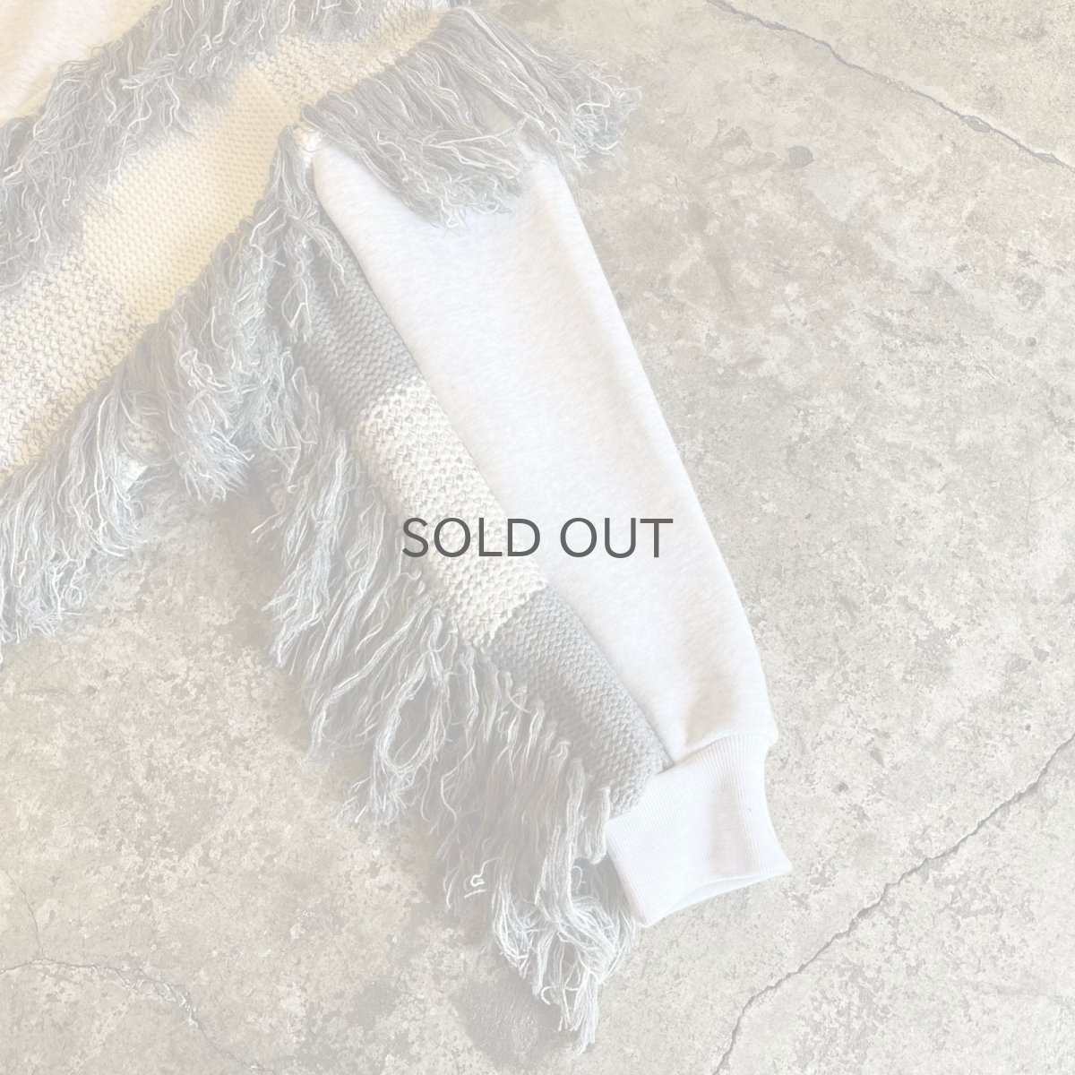 画像6: 【Wiz&Witch】"UNITED" TWO FACE HALF ZIP SWEAT / OS (6)