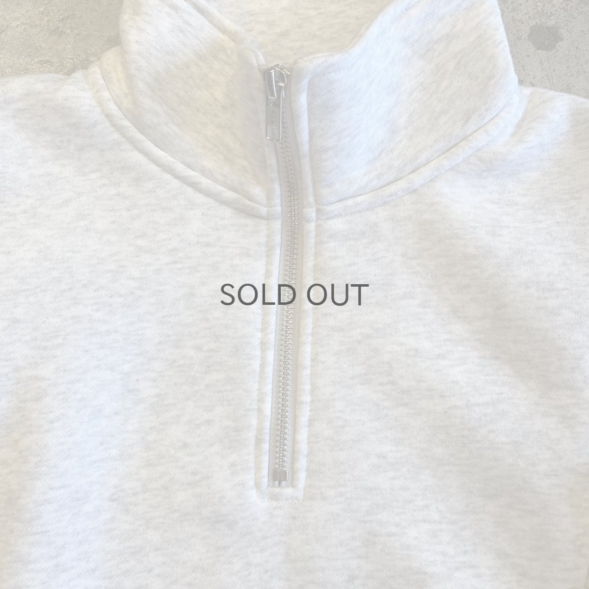 画像9: 【Wiz&Witch】"UNITED" TWO FACE HALF ZIP SWEAT / OS (9)