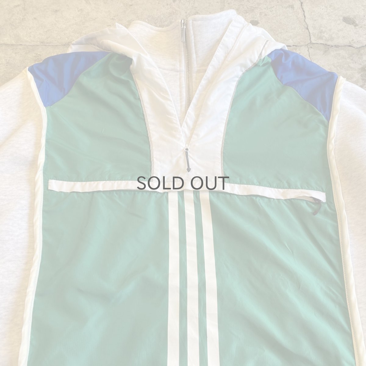 画像4: 【Wiz&Witch】"UNITED" SPORTY PIPING HALF ZIP ANORAK / OS (4)