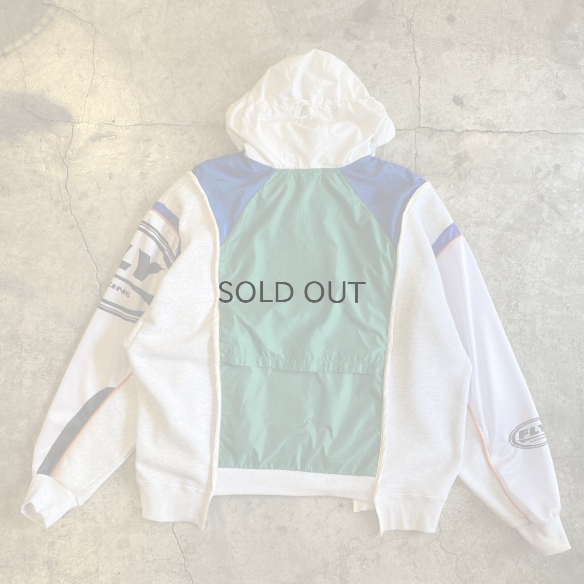 画像2: 【Wiz&Witch】"UNITED" SPORTY PIPING HALF ZIP ANORAK / OS (2)