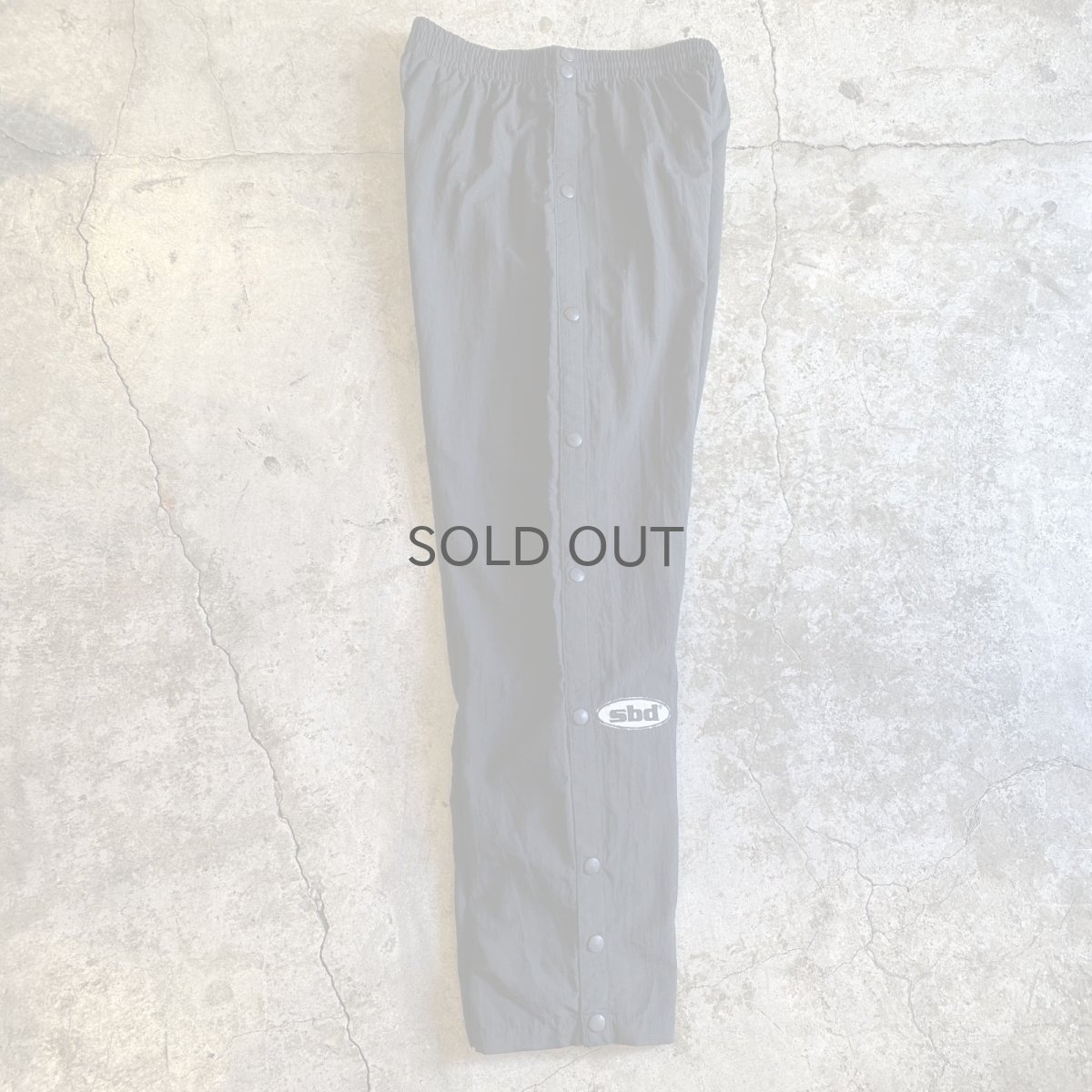 画像8: SIDE SNAP BUTTON TRACK PANTS / W24~W35 (8)