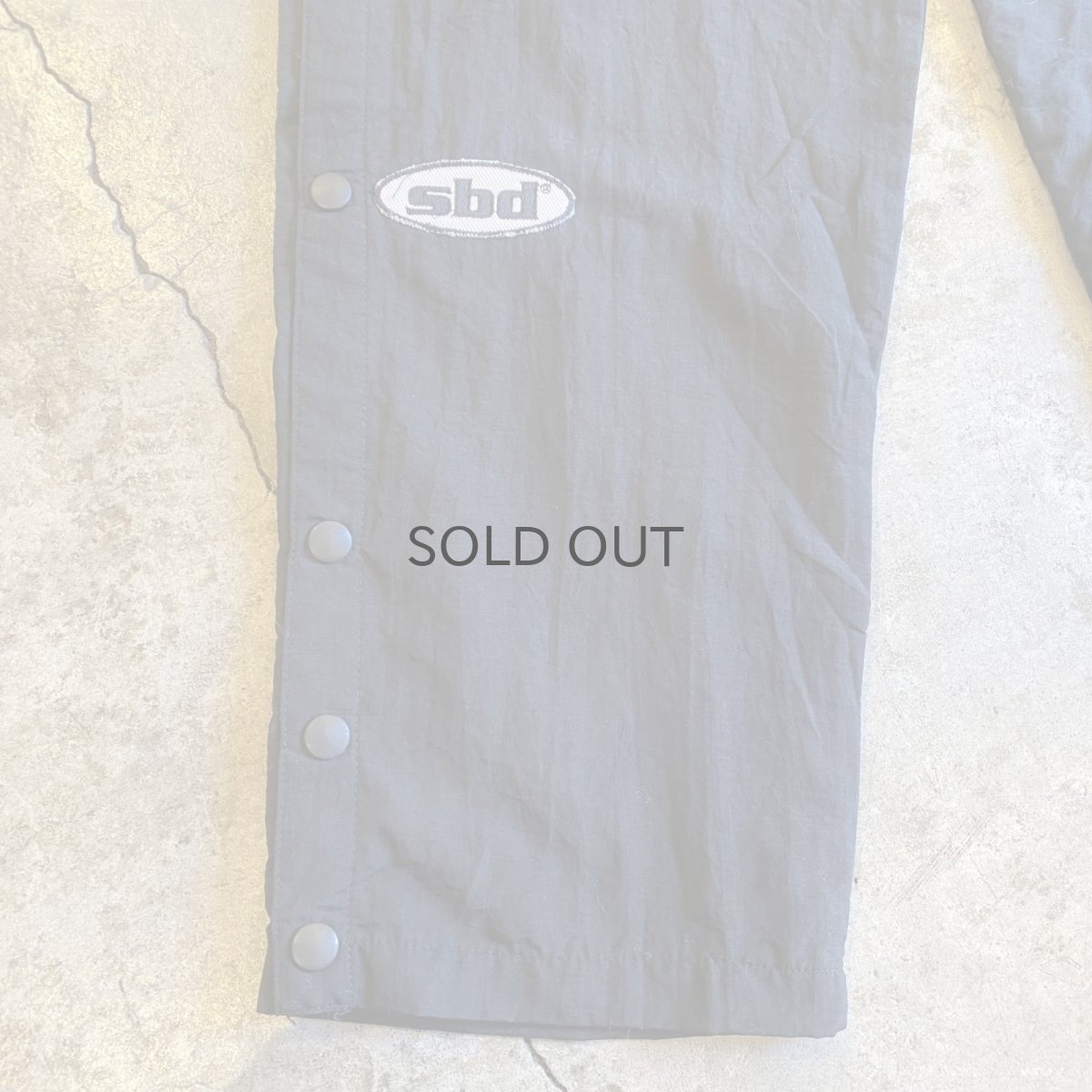 画像5: SIDE SNAP BUTTON TRACK PANTS / W24~W35 (5)