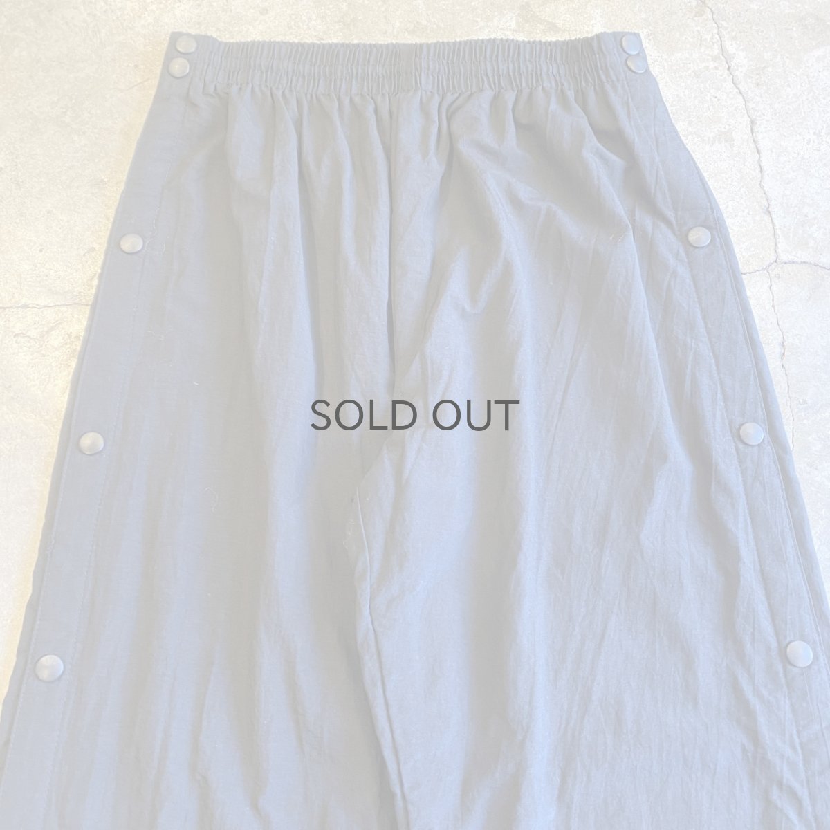 画像4: SIDE SNAP BUTTON TRACK PANTS / W24~W35 (4)