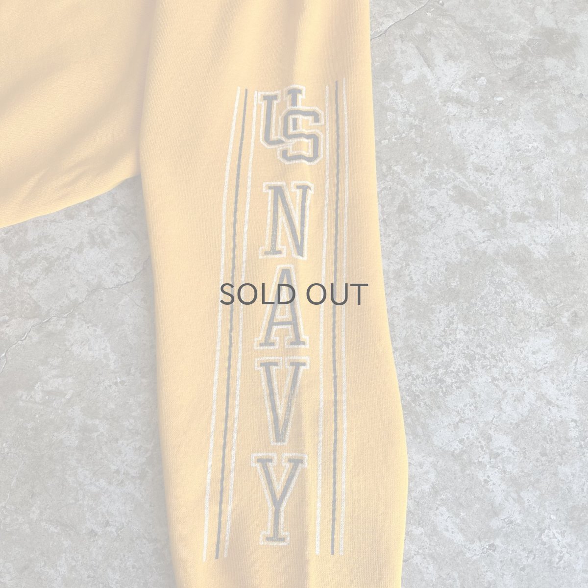 画像8: OLD SLEEVE POINT LOGO DESIGN COLLEGE COLOR L/S SWEAT / Ladies L / MADE IN USA (8)