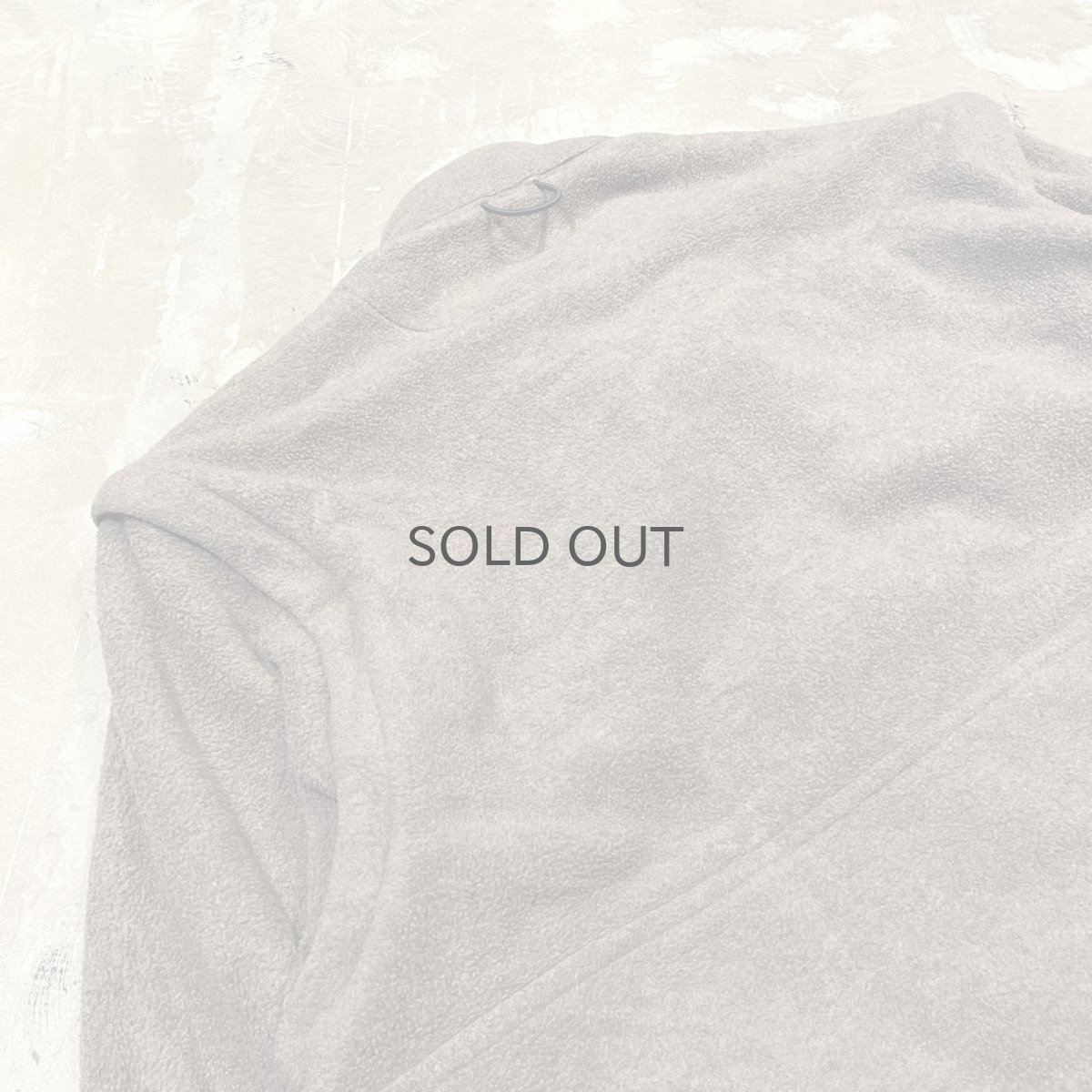 画像10: SLEEVE GIMMICK HUNTING STYLE FLEECE ZIP UP JACKET / Mens M(L) (10)