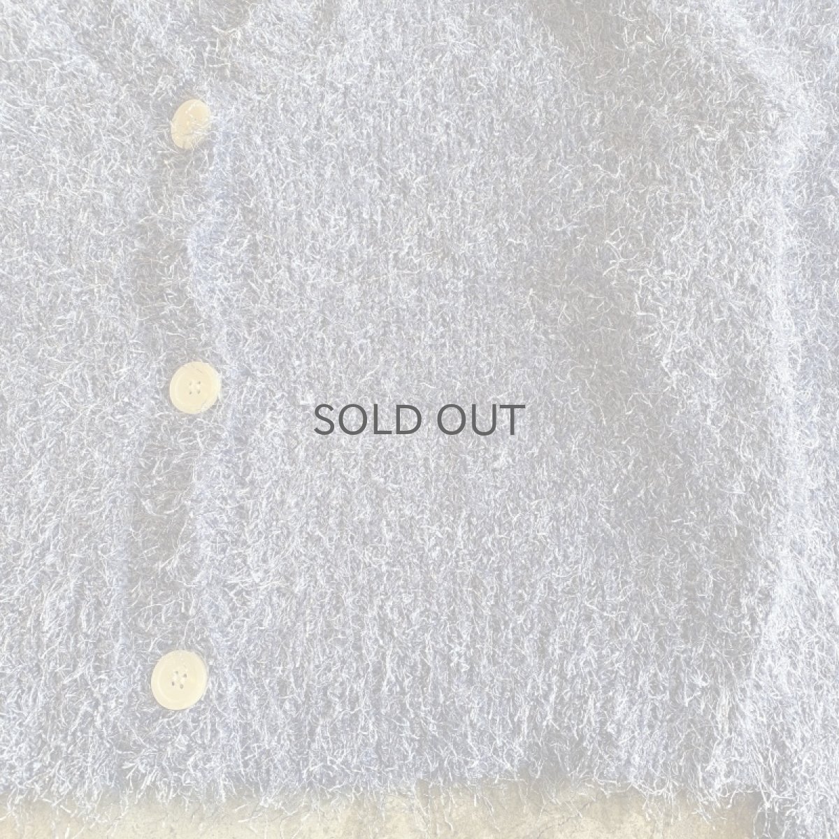 画像5: SHAGGY KNIT DESIGN GLITTER COLOR L/S CARDIGAN / Ladies M (5)