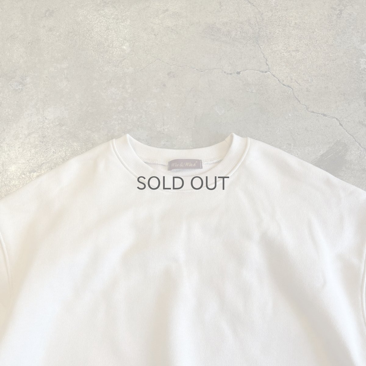 画像7: 【Wiz&Witch】"WANDERER" FRINGE SWEAT / OS / WHITE (7)