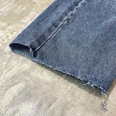 画像8: 【Wiz&Witch】"WEIRD" FUTURE WRAP DENIM PANTS / BLUE / FREE (8)