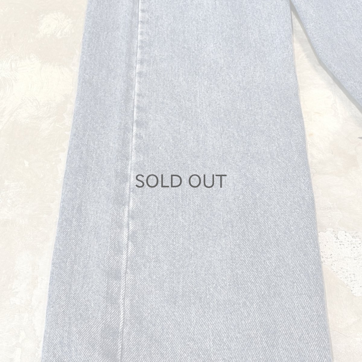 画像7: 【Wiz&Witch】"WEIRD" FUTURE WRAP DENIM PANTS / BLUE / FREE (7)