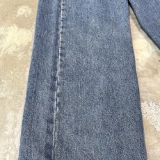 画像7: 【Wiz&Witch】"WEIRD" FUTURE WRAP DENIM PANTS / BLUE / FREE (7)