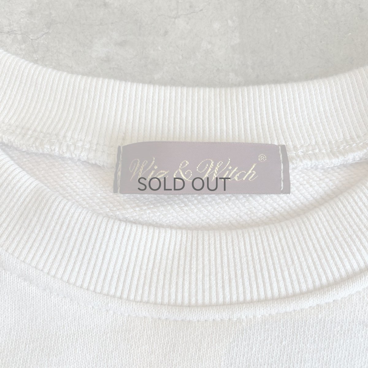 画像10: 【Wiz&Witch】"WANDERER" FRINGE SWEAT / OS / WHITE (10)