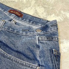 画像10: 【Wiz&Witch】"WEIRD" FUTURE WRAP DENIM PANTS / BLUE / FREE (10)