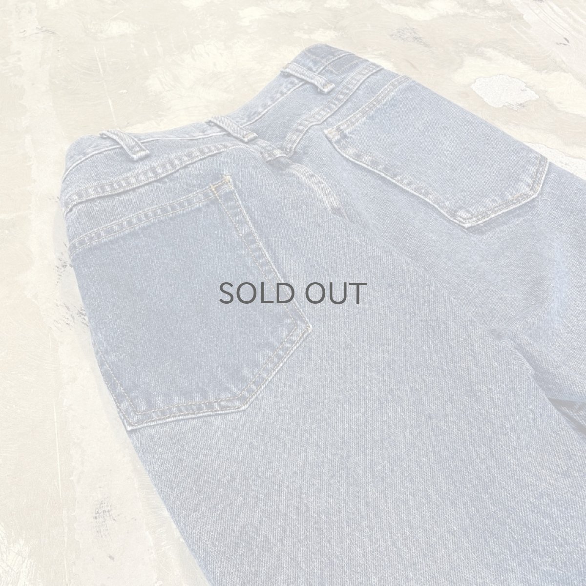 画像9: 【Wiz&Witch】"WEIRD" FUTURE WRAP DENIM PANTS / BLUE / FREE (9)