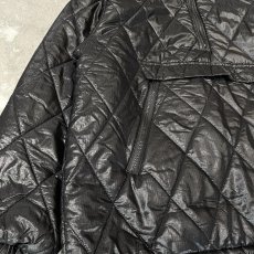 画像5: 【WONDERGROUND】NYLON QUILTING ANORAK PARKA / BLACK / OS (5)