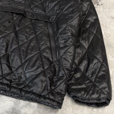 画像6: 【WONDERGROUND】NYLON QUILTING ANORAK PARKA / BLACK / OS (6)