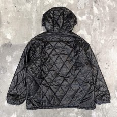 画像2: 【WONDERGROUND】NYLON QUILTING ANORAK PARKA / BLACK / OS (2)