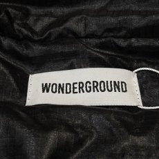 画像10: 【WONDERGROUND】NYLON QUILTING ANORAK PARKA / BLACK / OS (10)