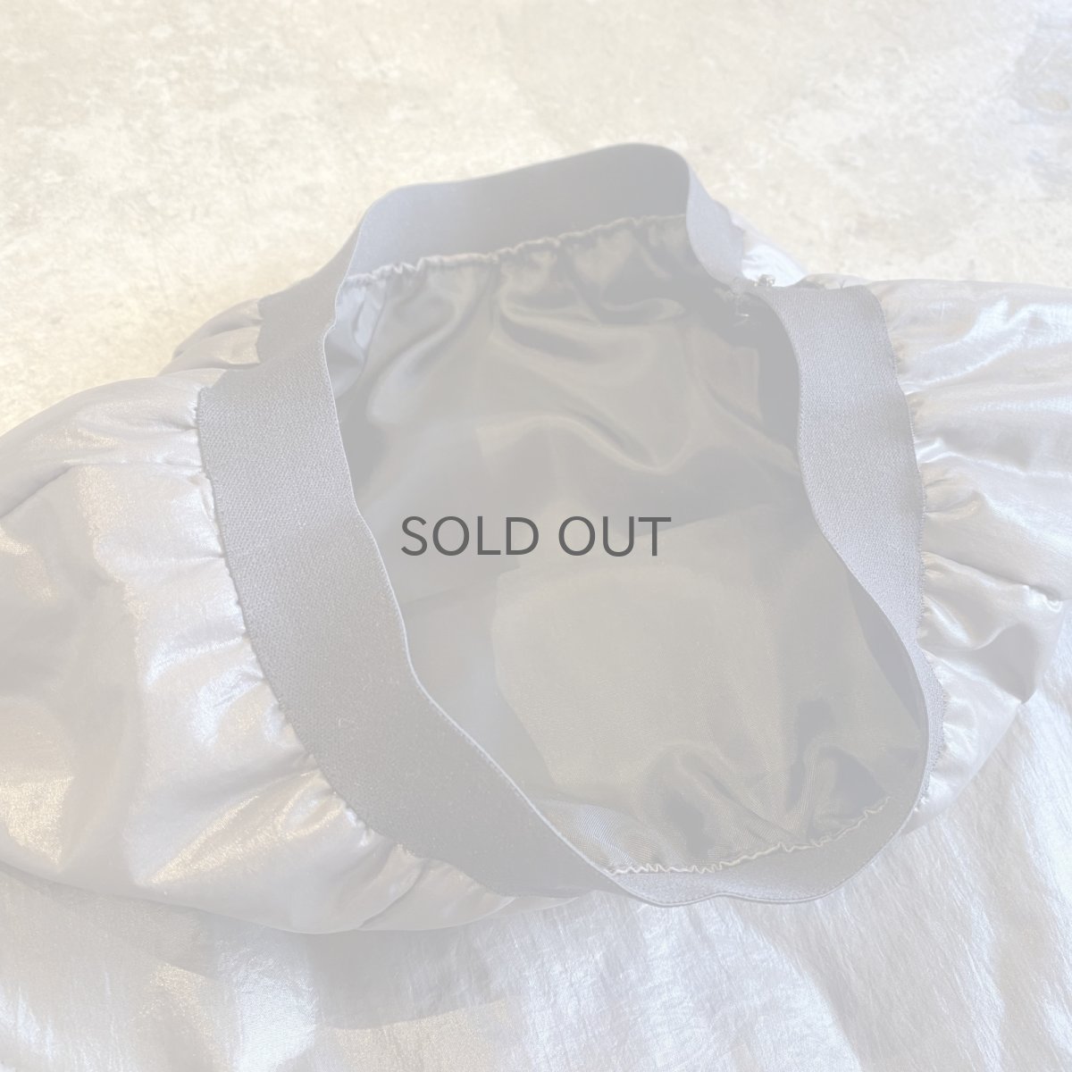 画像6: SIDE SLIT METALLIC QUILTING SKIRT / W22~W30 (6)