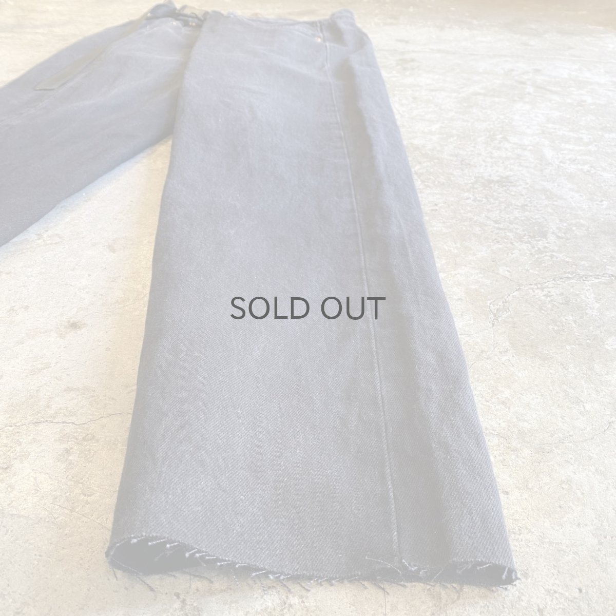 画像6: 【Wiz&Witch】"WEIRD" FUTURE WRAP DENIM PANTS / FREE (6)