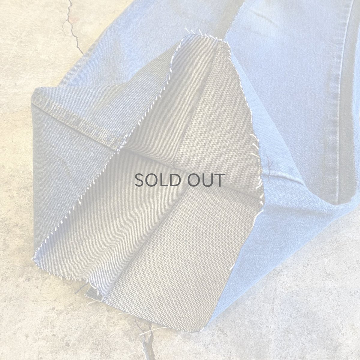 画像7: 【Wiz&Witch】"TWINS" WIDE DENIM PANTS / W29 (7)