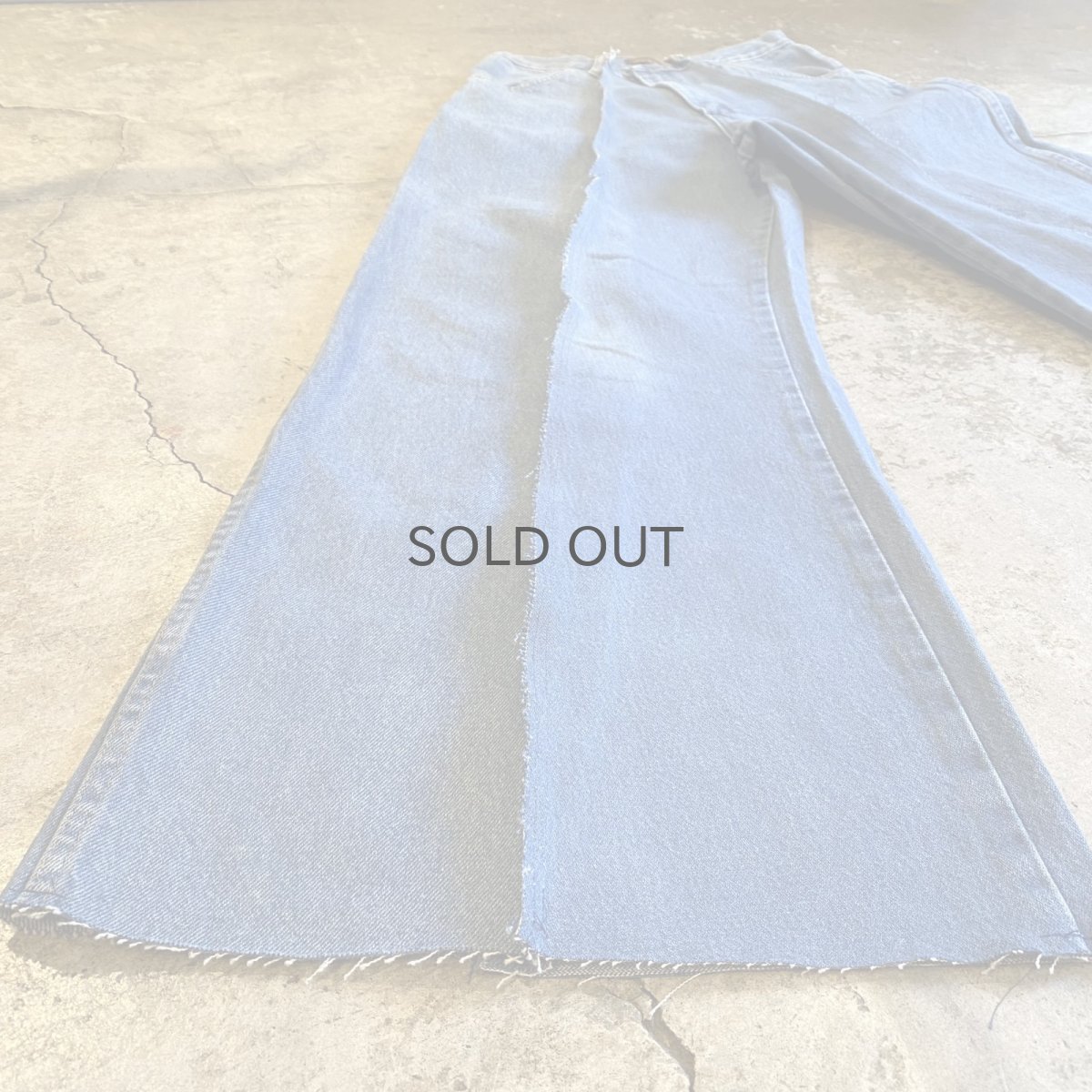 画像4: 【Wiz&Witch】"TWINS" WIDE DENIM PANTS / W29 (4)