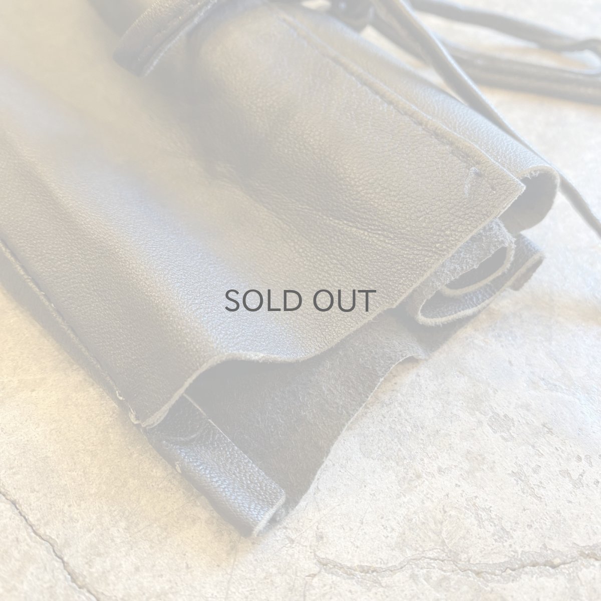 画像12: 80's LEATHER BLACK COLOR SIDE LACE UP WAIST DESIGN PANTS / W25~W28 (12)