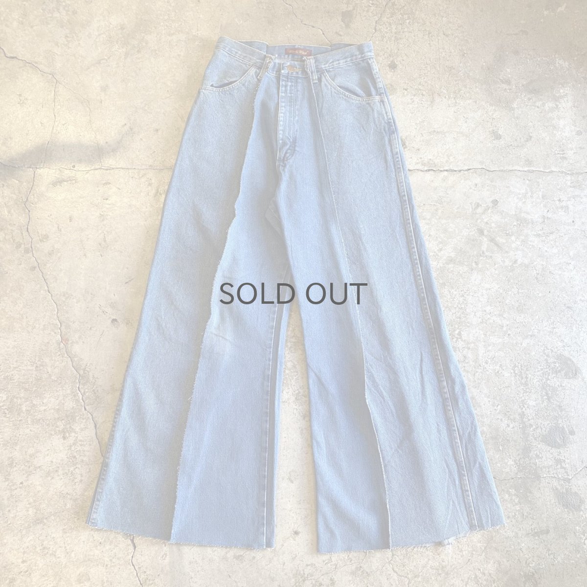 画像1: 【Wiz&Witch】"TWINS" WIDE DENIM PANTS / W29 (1)