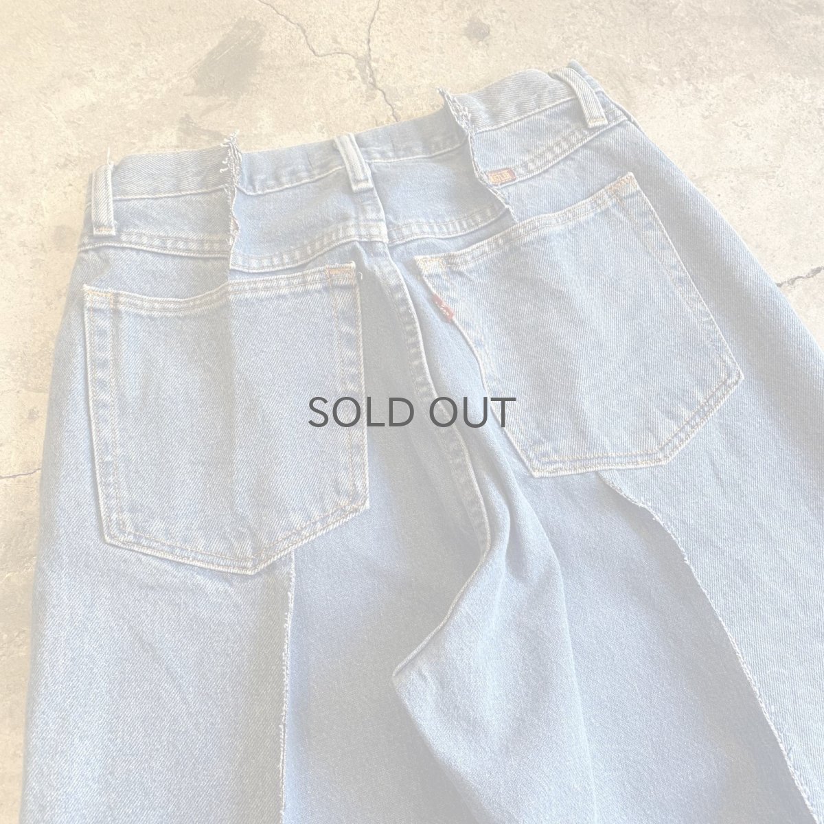 画像9: 【Wiz&Witch】"TWINS" WIDE DENIM PANTS / W29 (9)