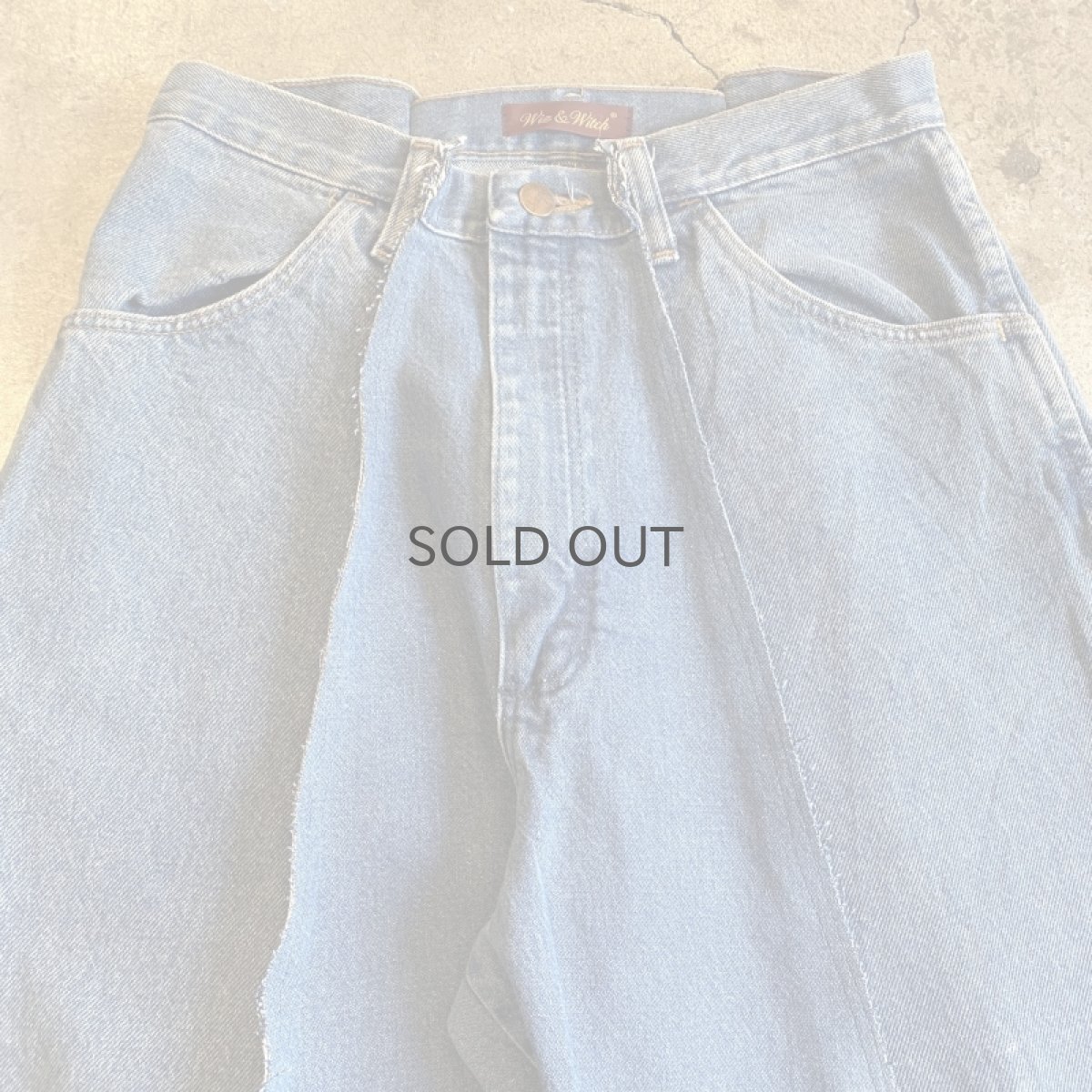 画像5: 【Wiz&Witch】"TWINS" WIDE DENIM PANTS / W29 (5)