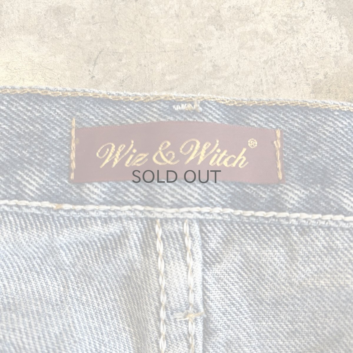 画像11: 【Wiz&Witch】"TWINS" WIDE DENIM PANTS / W29 (11)