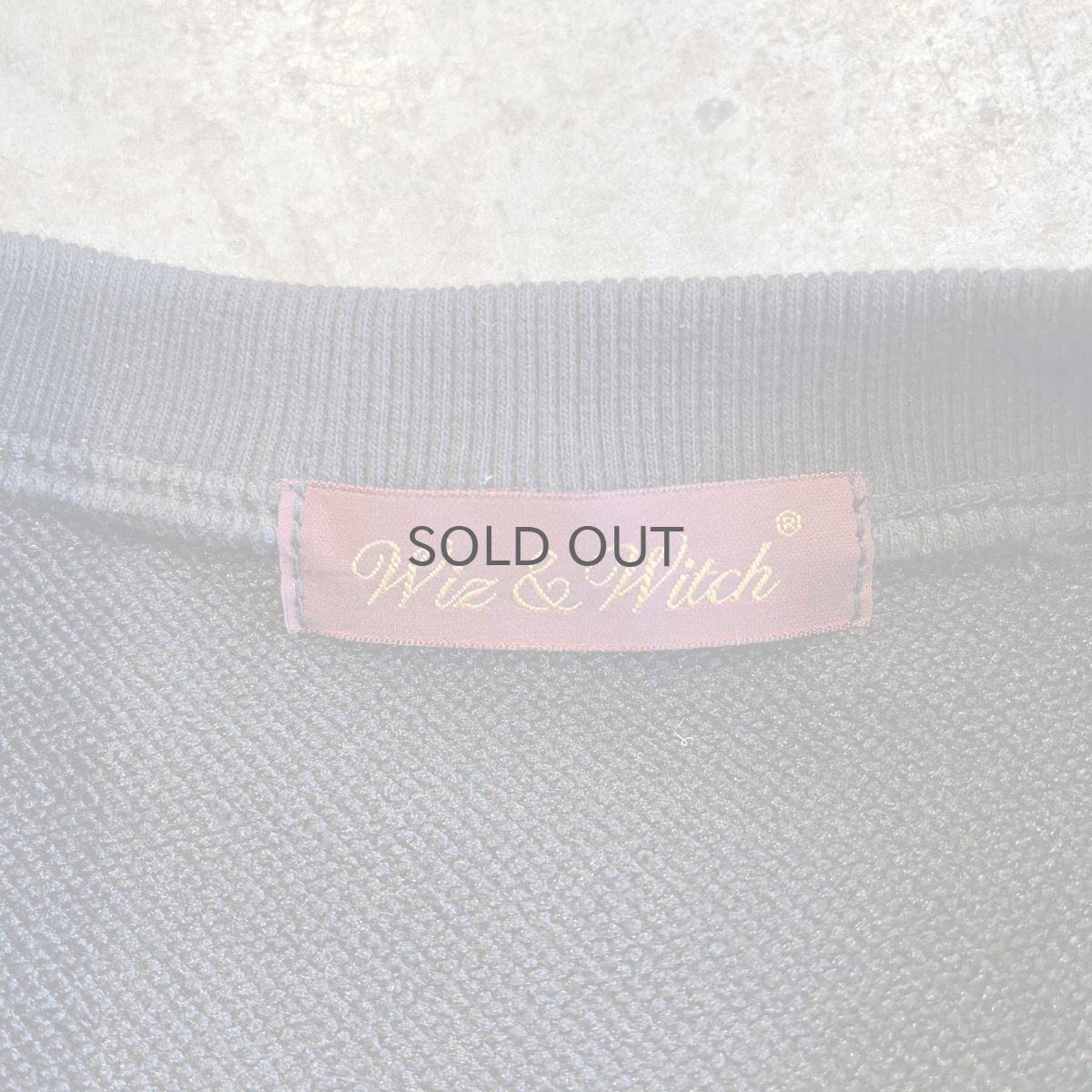 画像10: 【Wiz&Witch】"WANDERER" FRINGE SWEAT / OS / BLACK (10)