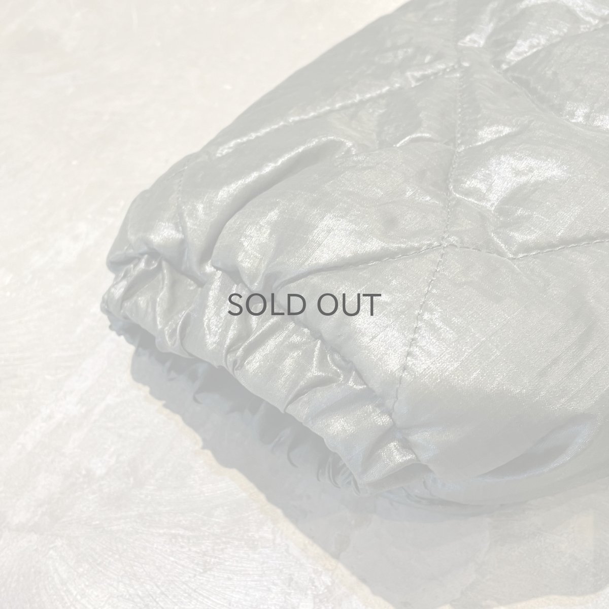 画像7: 【WONDERGROUND】NYLON QUILTING ANORAK PARKA / GREEN / OS (7)