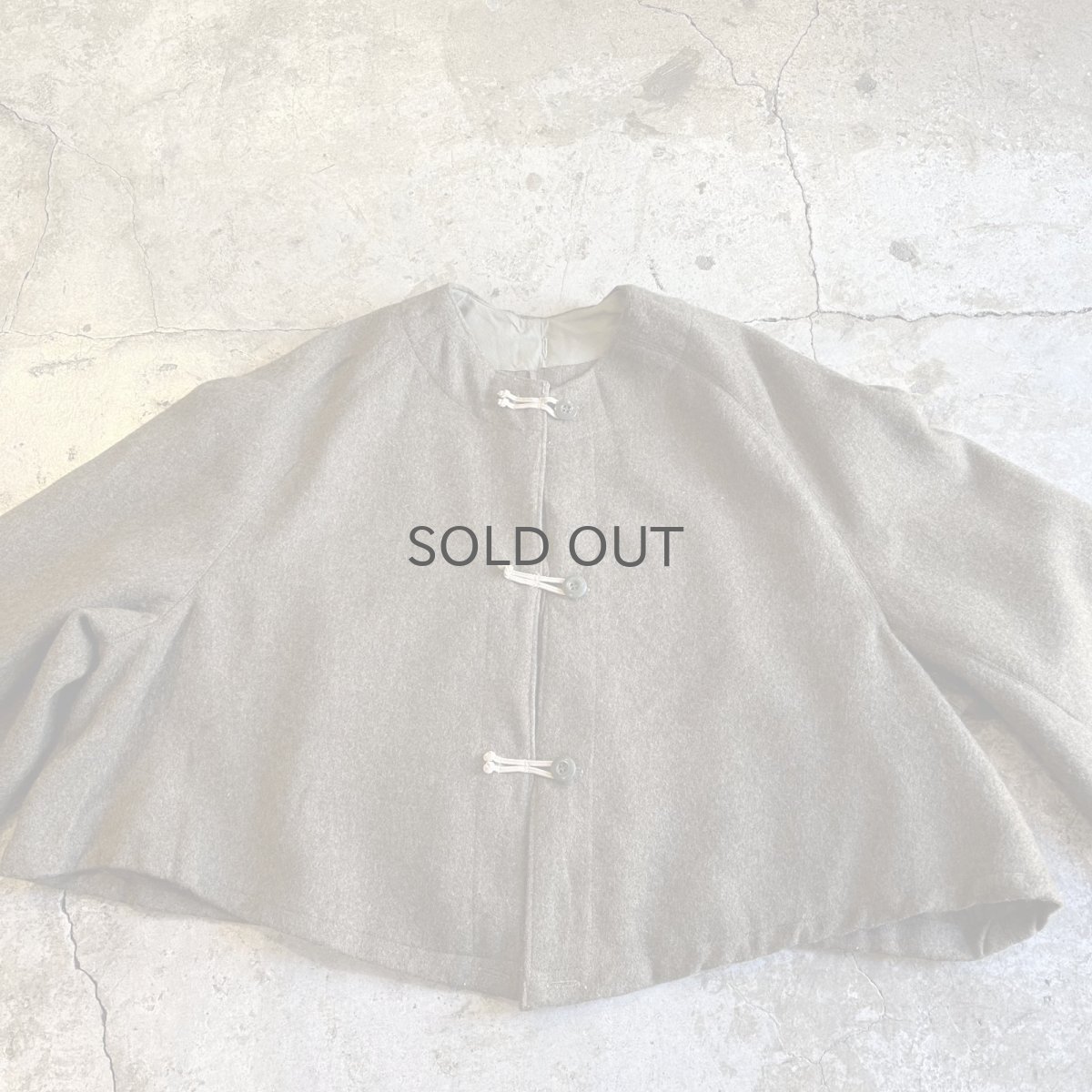 画像5: 【Wiz&Witch】"MOUNTAIN" OLD FRANCE WOOL CHINA JACKET / OS (5)