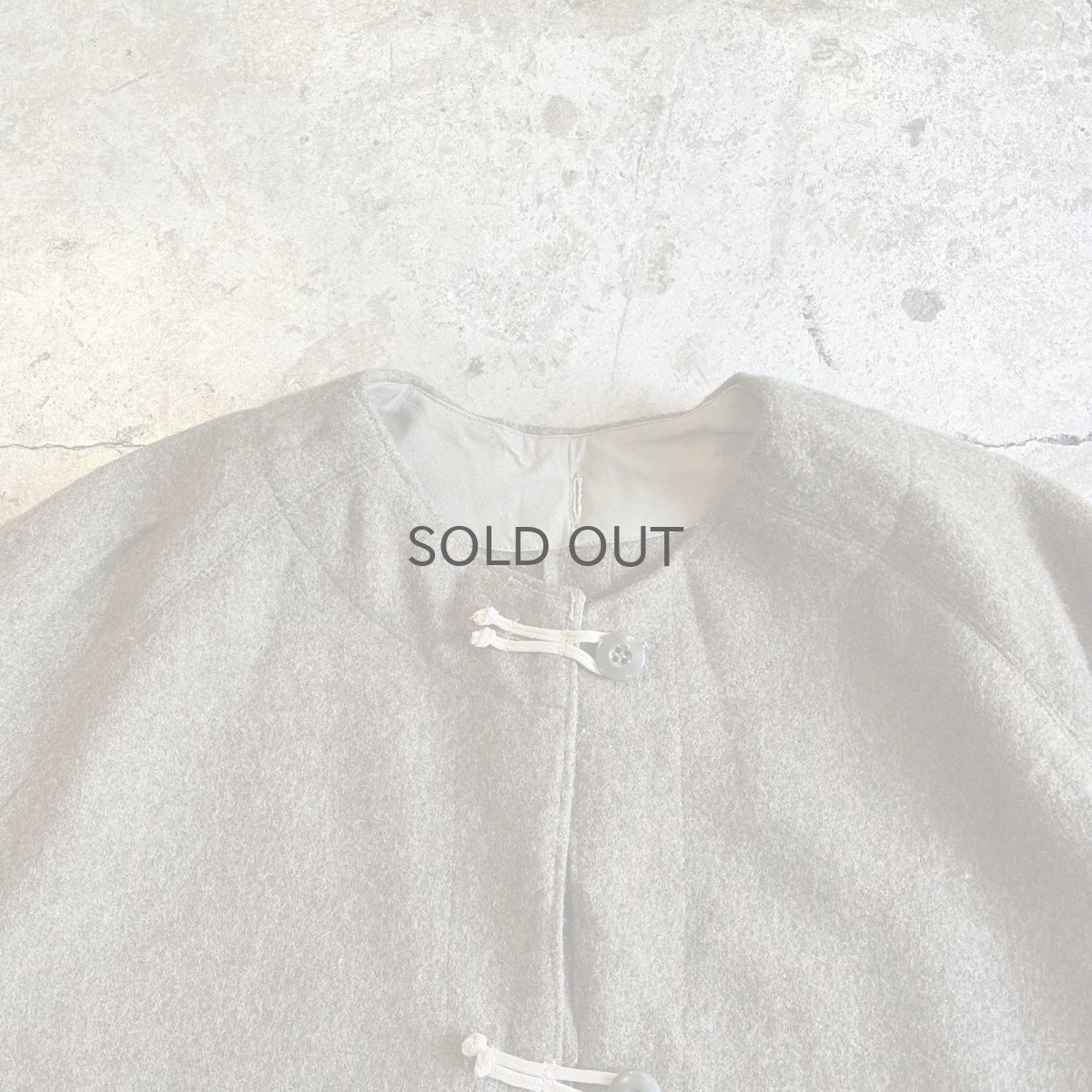 画像8: 【Wiz&Witch】"MOUNTAIN" OLD FRANCE WOOL CHINA JACKET / OS (8)