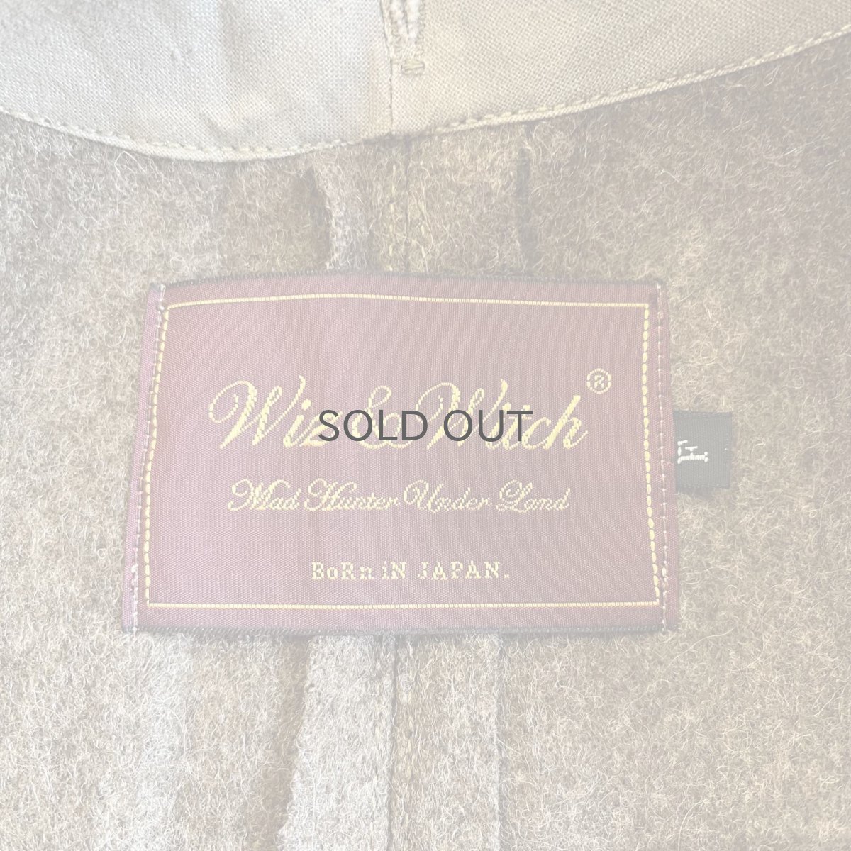 画像10: 【Wiz&Witch】"MOUNTAIN" OLD FRANCE WOOL CHINA JACKET / OS (10)