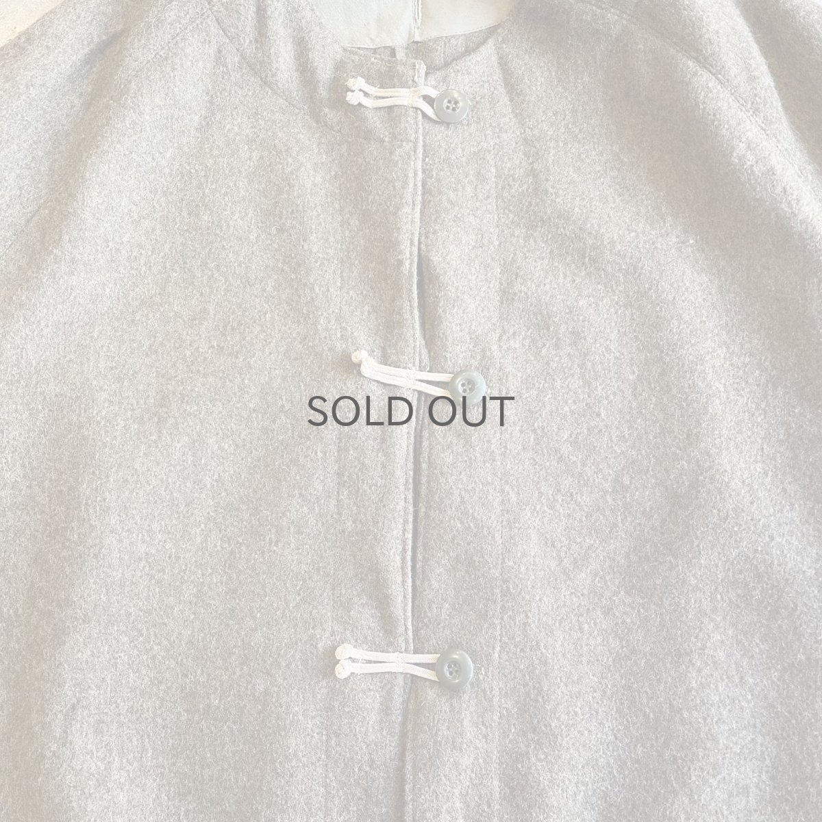 画像7: 【Wiz&Witch】"MOUNTAIN" OLD FRANCE WOOL CHINA JACKET / OS (7)