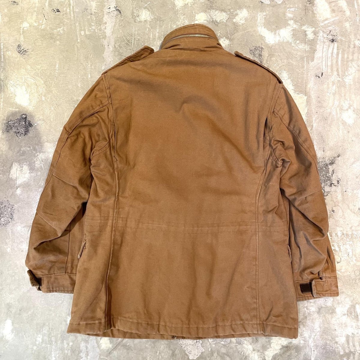 画像2: BROWN DUCK MILITARY MODS COAT / Mens M(L) / MADE IN USA (2)