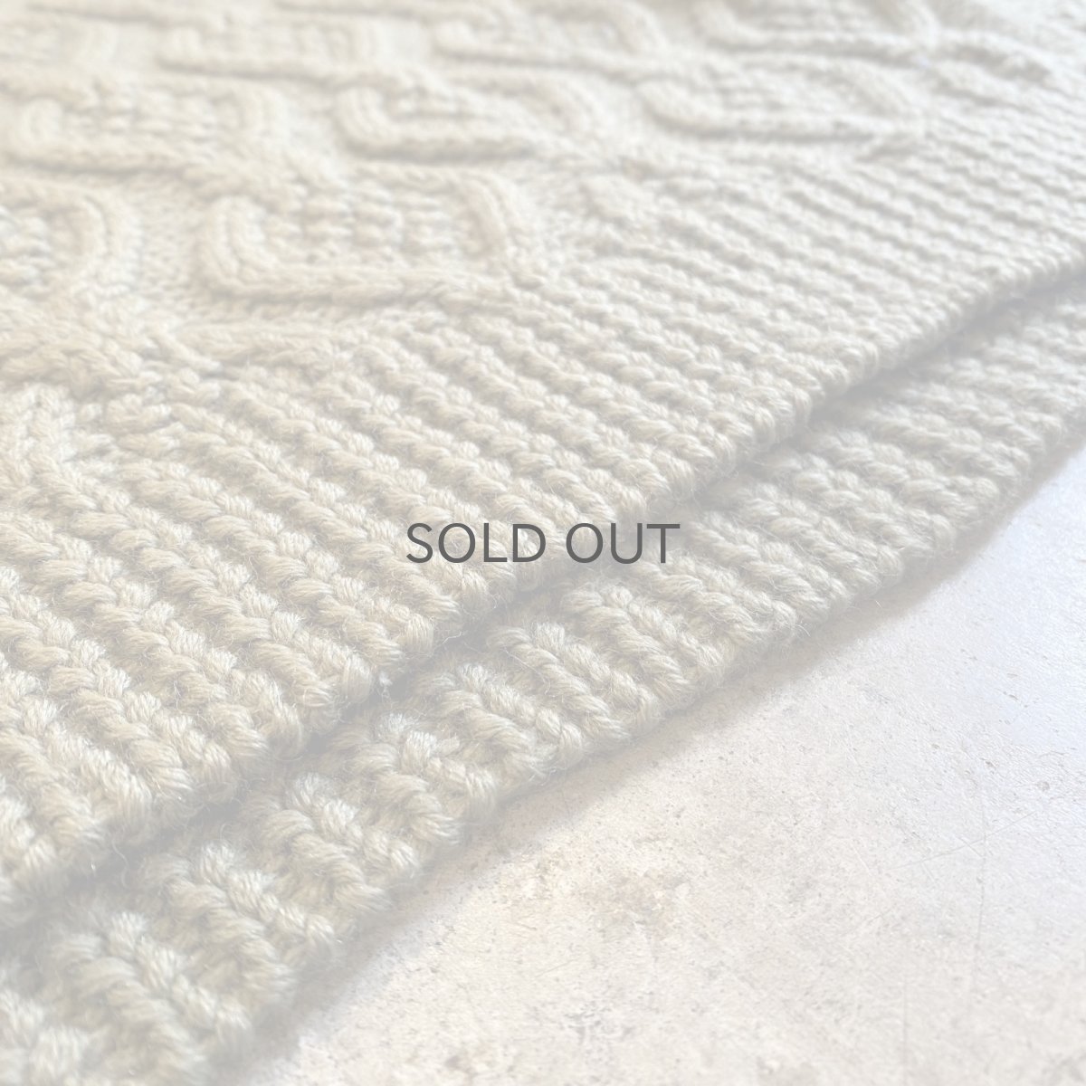 画像11: POINT PATTERN DESIGN PURE WOOL ALAN KNIT SWEATER / Ladies L (11)