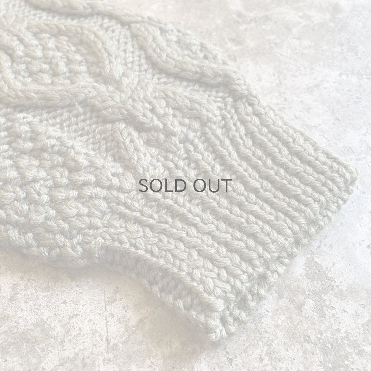 画像9: POINT PATTERN DESIGN PURE WOOL ALAN KNIT SWEATER / Ladies L (9)