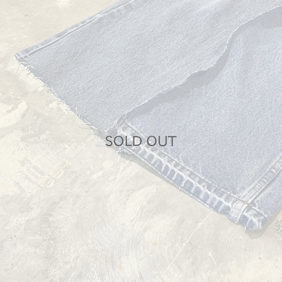 画像8: 【Wiz&Witch】"UNITED" TWINS WIDE DENIM PANTS / W31 (8)