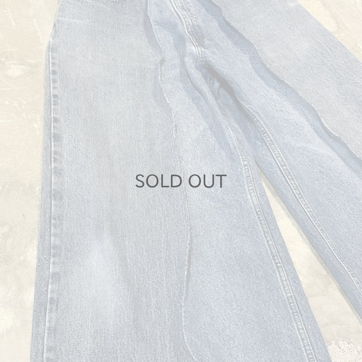 画像5: 【Wiz&Witch】"UNITED" TWINS WIDE DENIM PANTS / W31 (5)