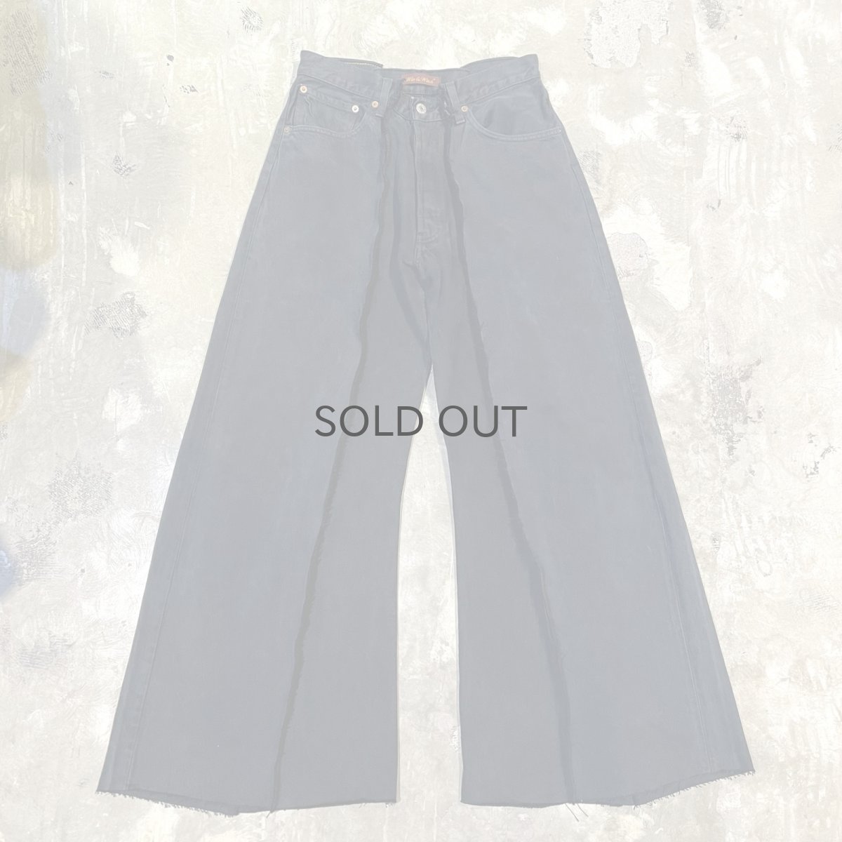 画像1: 【Wiz&Witch】"UNITED" TWINS WIDE DENIM PANTS / W31 (1)