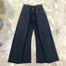 画像1: 【Wiz&Witch】"UNITED" TWINS WIDE DENIM PANTS / W31 (1)